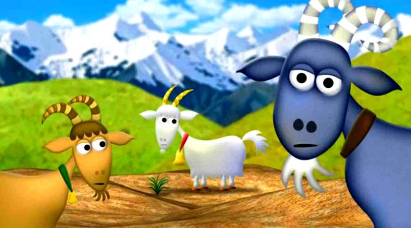 Il Capraio e le Capre Selvatiche | Esopo | Favole per Bambini