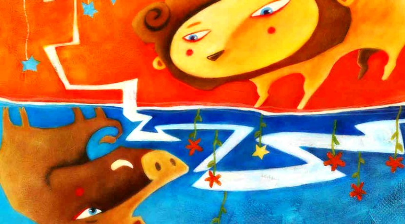 Il Leone e il Cinghiale | Esopo | Favole per Bambini